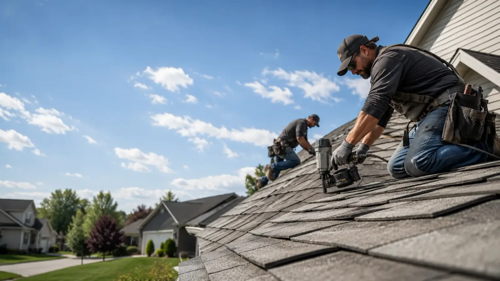 Storm Damage Roof Repair in Hamburg, MN near me